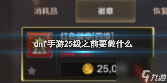 dnf手游25級之前任務(wù)介紹