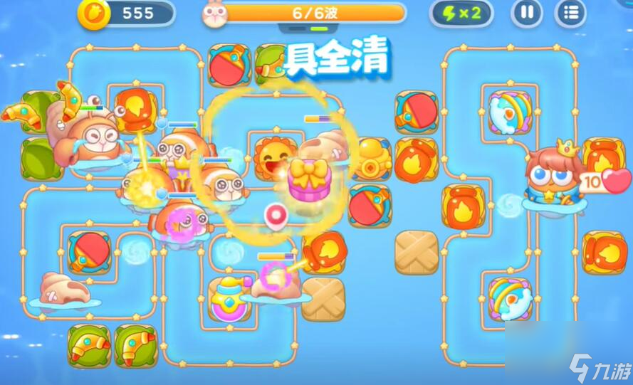 保卫萝卜4海的闺女第25关攻略