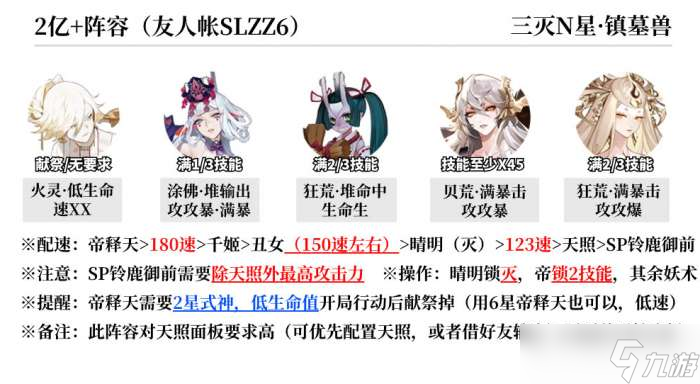 阴阳师蜃楼终战阵容怎么搭配 阴阳师蜃楼终战阵容推荐