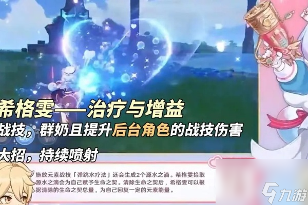 原神希格雯技能养成介绍