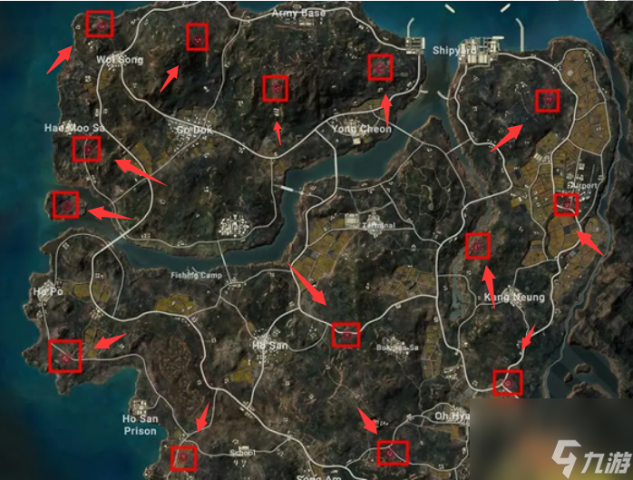 pubg神秘鑰匙泰戈地圖密室在哪 pubg神秘鑰匙泰戈地圖密室位置一覽