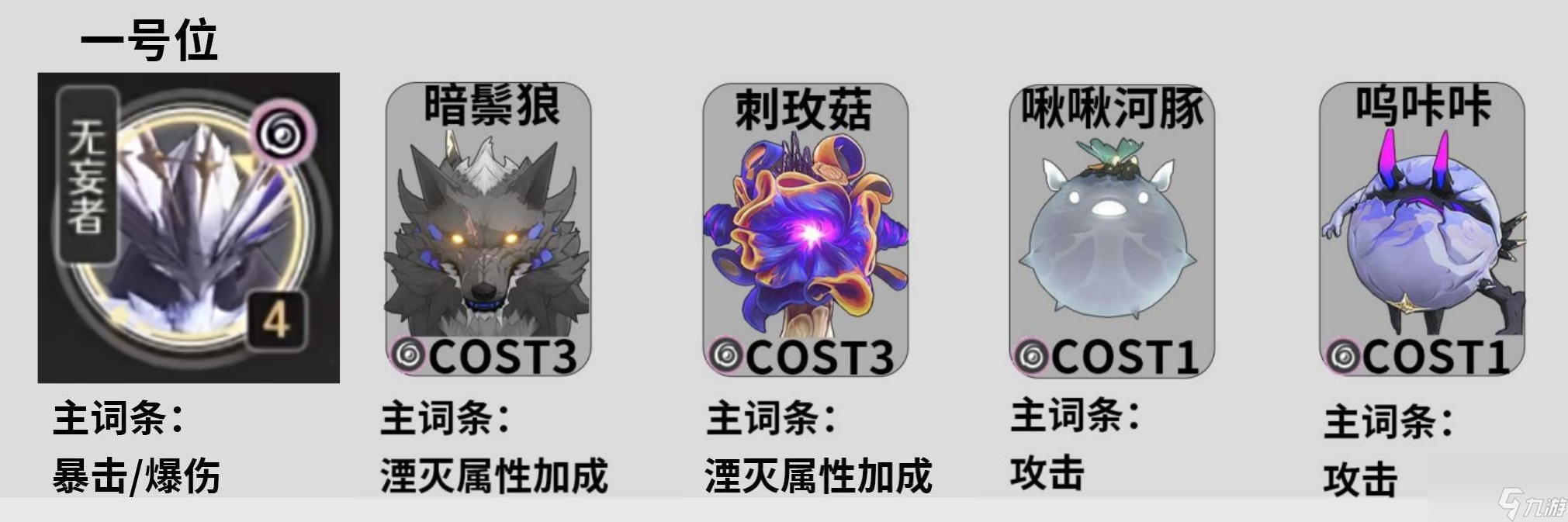《鸣潮》漂泊者·湮灭声骸推荐