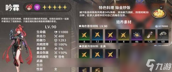 鸣潮吟霖突破材料大全 鸣潮手游吟霖突破材料有哪些