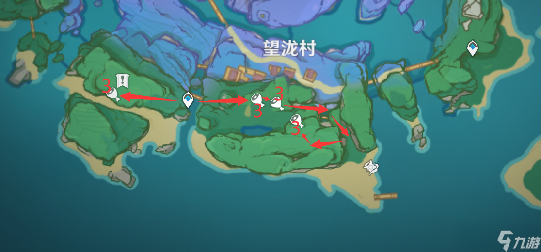 【原神】V4.6攻略 | 堇瓜采集/购买（八酝岛，海祇岛，志村屋）