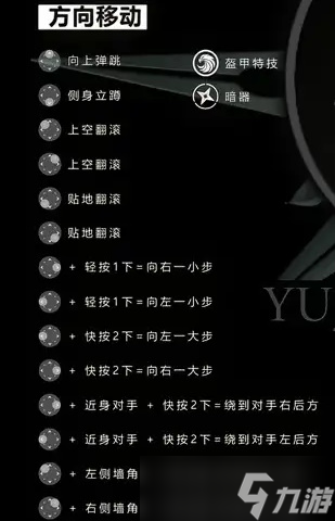 暗影格斗3出招表大全