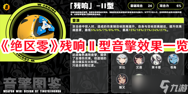 《绝区零》残响Ⅱ型音擎效果一览