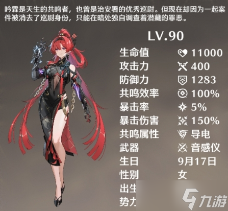 鸣潮吟霖培养突破材料有哪些