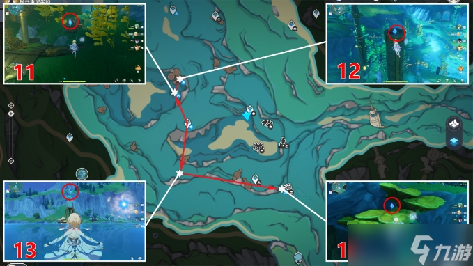 《原神》水神瞳收集攻略大全 4.1科学院区水神瞳全收集点位