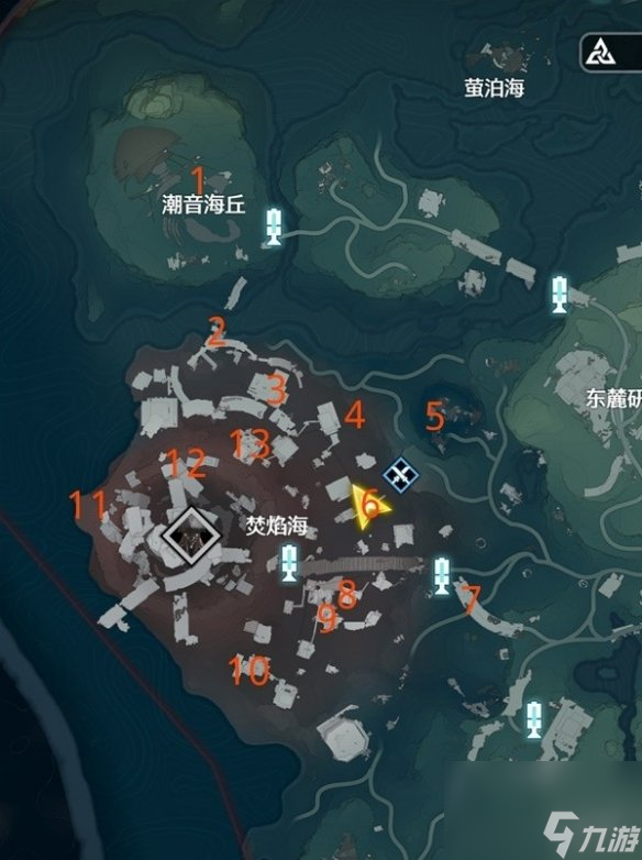 鸣潮焚焰海声匣位置一览