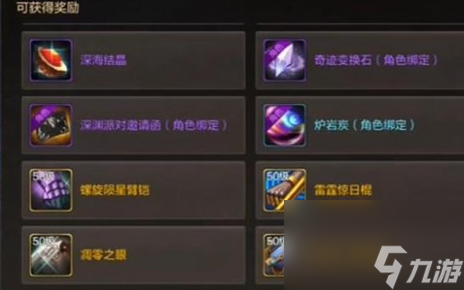 dnf手游罗特斯团本奖励介绍