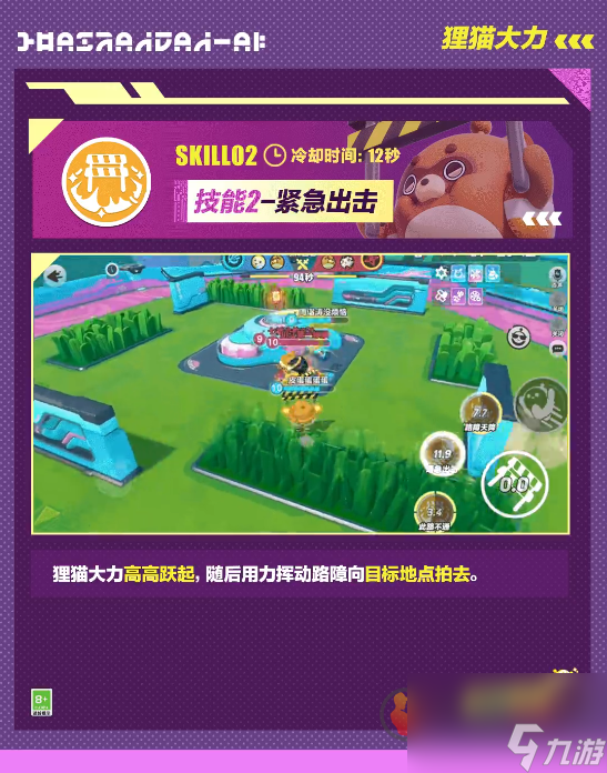 蛋仔派对狸猫大力皮肤怎么样 超燃竞技场狸猫大力属性介绍