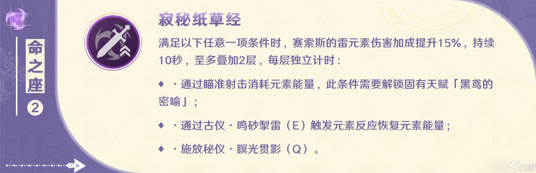 【原神】V4.7攻略·角色攻略 | 沙漠“特顶级导游”赛索斯的使用攻略