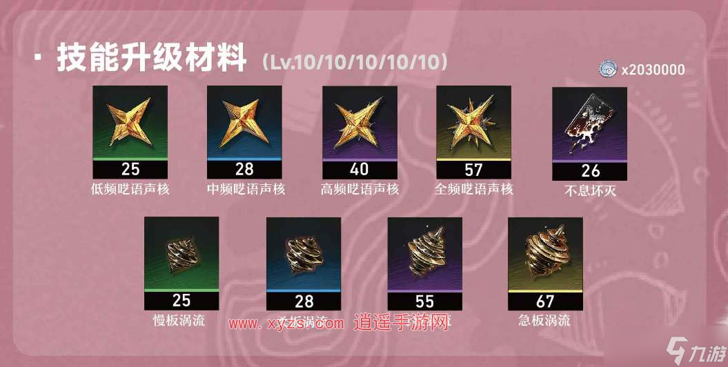 鸣潮安可突破材料汇总
