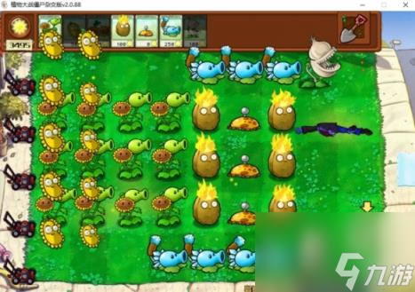 植物大战僵尸杂交版冒险模式第二关通关攻略