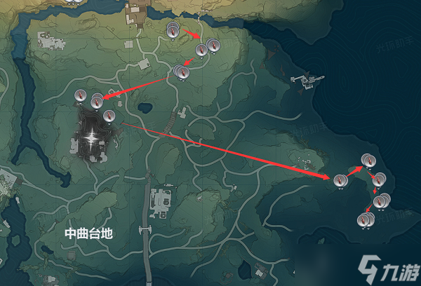 鸣潮红针晶簇如何采摘
