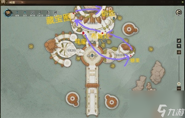 《塔瑞斯世界》银辉城宝箱钥匙收集攻略