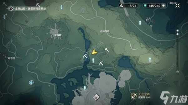 鸣潮无光之森旧数据集在哪 四个无光之森旧数据集位置详解