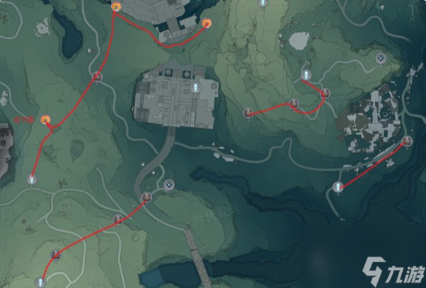 鸣潮熔山裂谷套速刷路线