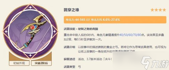 【原神】15把绝版限定四星武器，有些不输五星，你拥有几把？
