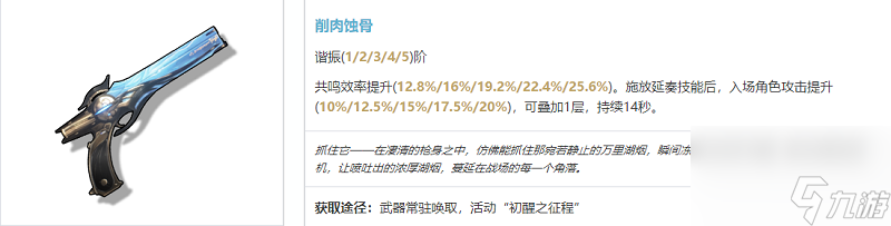 鸣潮炽霞武器选择推荐攻略分享