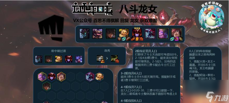 云顶之弈手游瑟提玩法攻略（掌握关键时刻）
