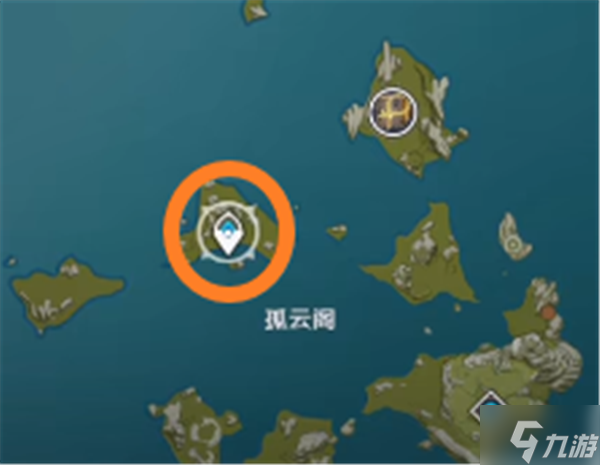 原神爱心岛在哪个位置地图上