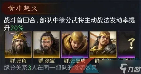 《三国谋定天下》张角培养攻略