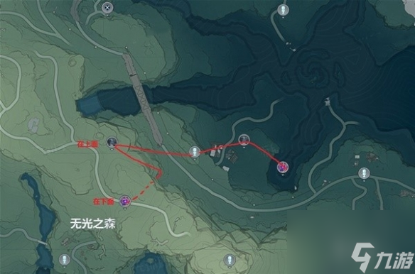 鸣潮凝夜白霜套速刷路线
