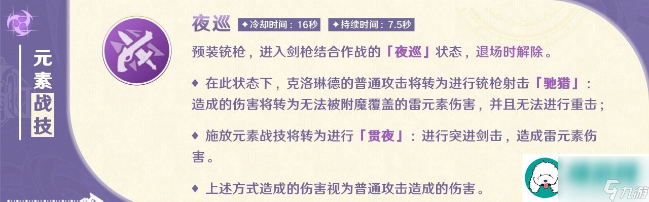 【原神4.7-角色攻略】克洛琳德角色培养攻略