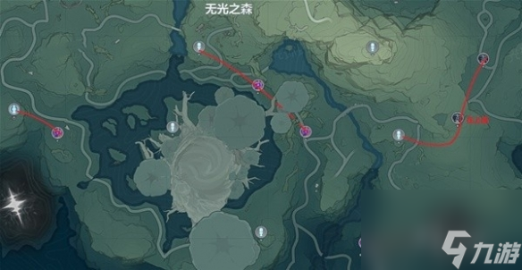 鸣潮凝夜白霜套速刷路线