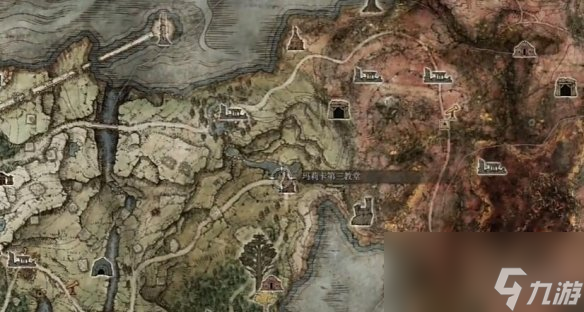 《艾尔登法环》快速到达DLC鲜血王朝入口路线