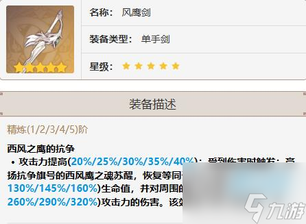 原神班尼特武器详情介绍-原神班尼特武器推荐