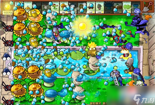 《植物大战僵尸》杂交版关卡攻略 通关打法布局配置