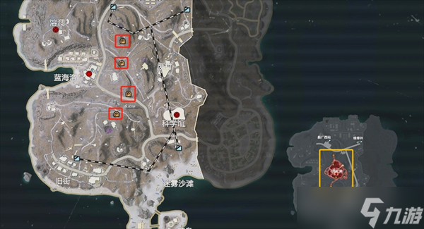 和平精英地铁逃生辐射区在哪