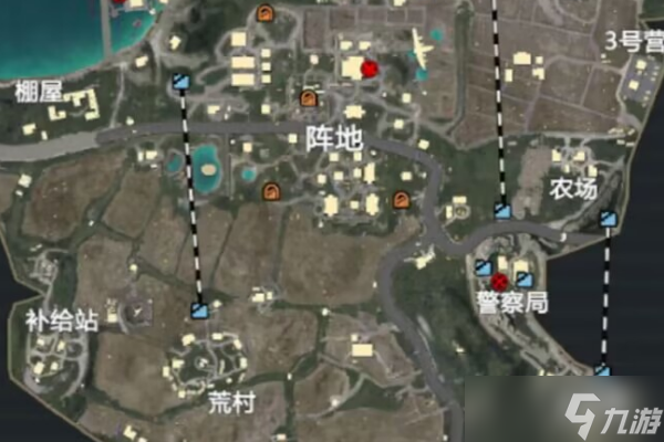和平精英地铁逃生对峙前线金库位置