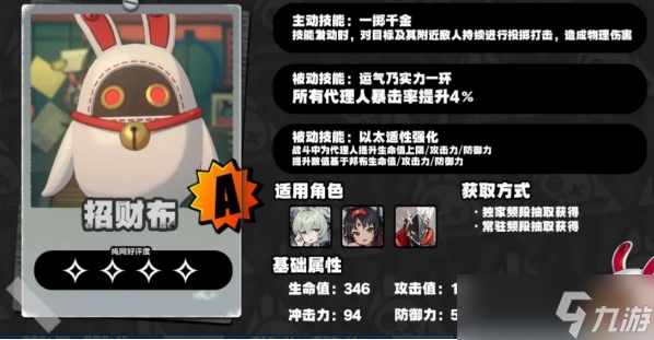 绝区零邦布强度排行