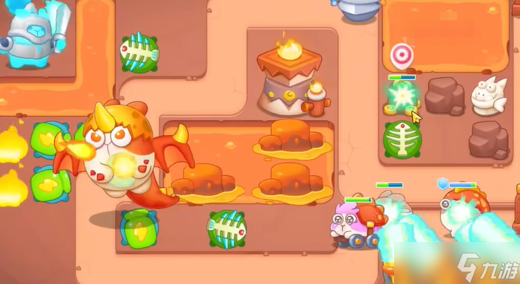保卫萝卜4饿龙传说第60关满星怎么过