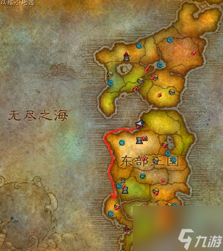 魔兽世界西部荒野位置介绍