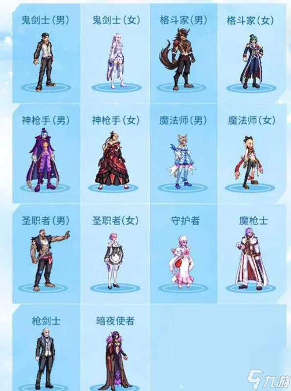 dnf历代五一套外观汇总