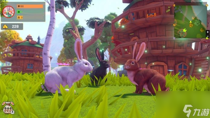 《冒险森林：兔子故事》Steam上线 开放世界冒险