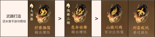 逆水寒手游打造攻略 当前阶段装备、打造、内功推荐