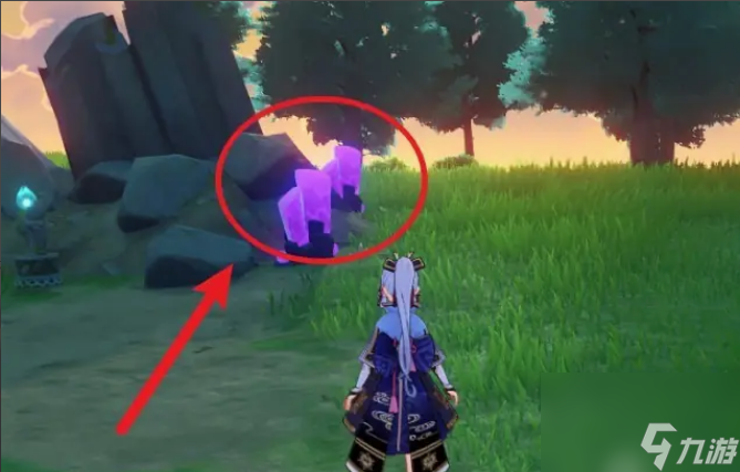 原神紫色的采集礦石要怎么打掉 原神紫色的礦石采集方法介紹