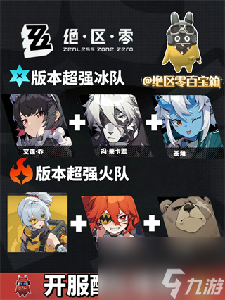 绝区零开服配队攻略 绝区零怎么配队