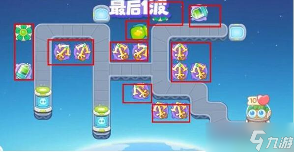 保衛(wèi)蘿卜4太空穿越第25關(guān)打法攻略