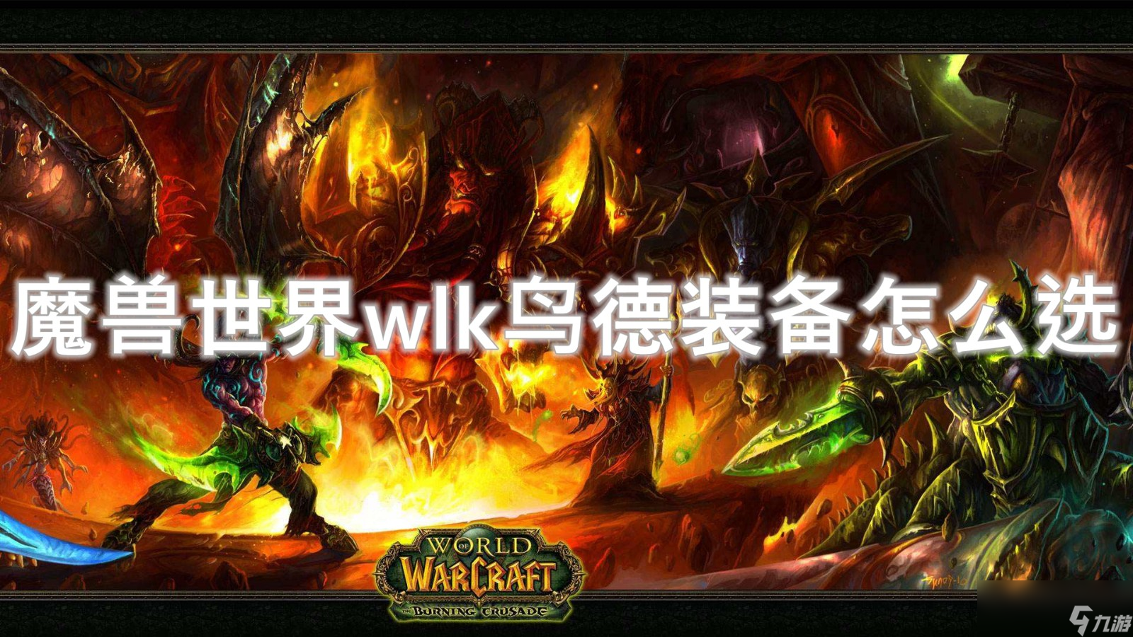 魔兽世界wlk鸟德装备怎么选