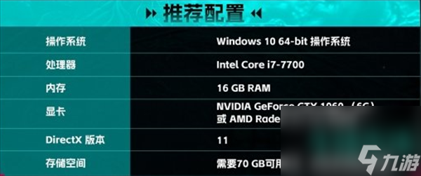 《七日世界》配置要求推荐