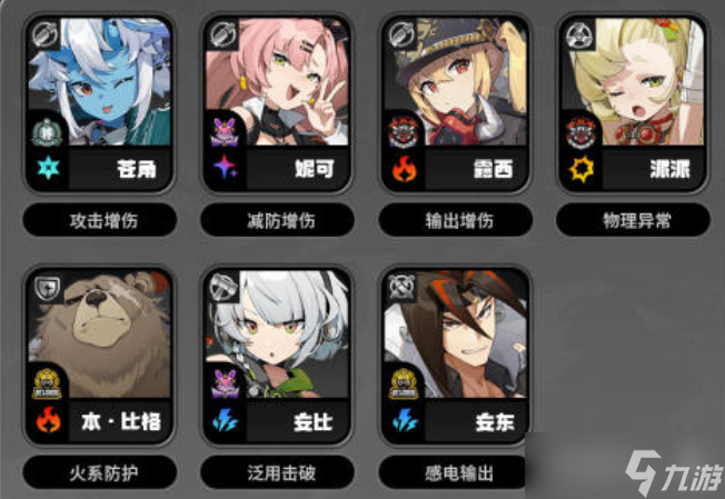绝区零角色大全图鉴