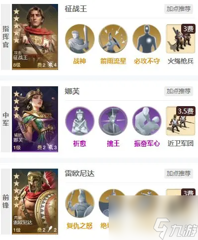 世界启元雷欧尼达阵容搭配攻略
