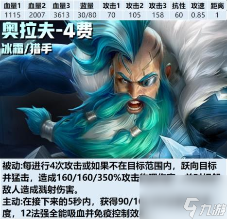 金铲铲之战s12四费卡汇总