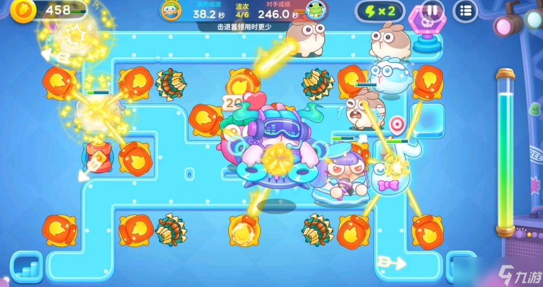 《保卫萝卜4》星途101击退首领关卡推荐道具一览